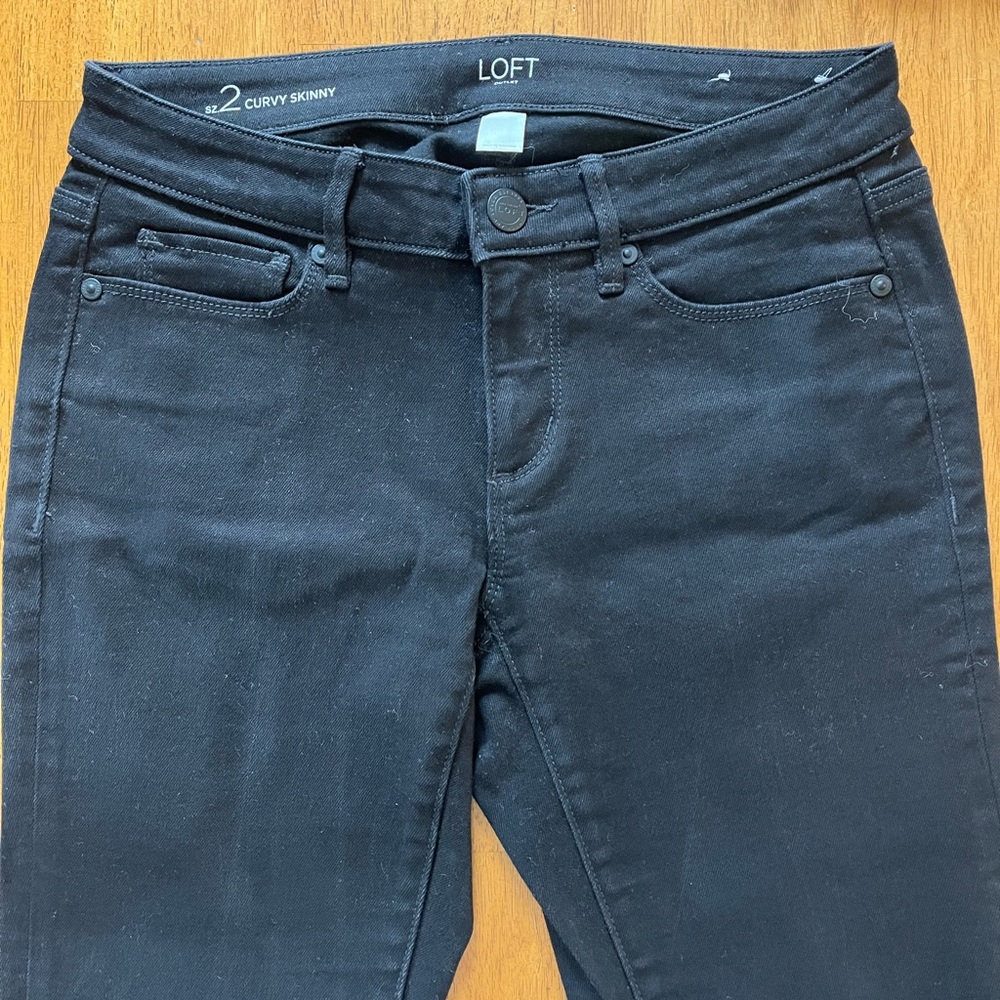 LOFT Black Jeans